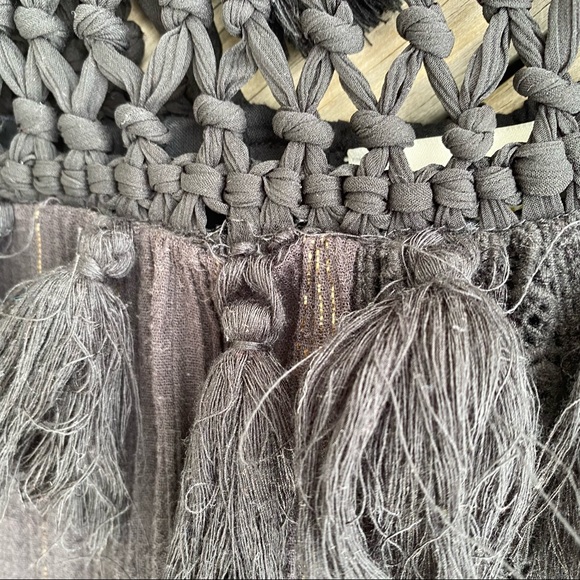 Maeve Anthropologie - Abilene Maxi Dress, Crochet & Tassel Details - Picture 15 of 16